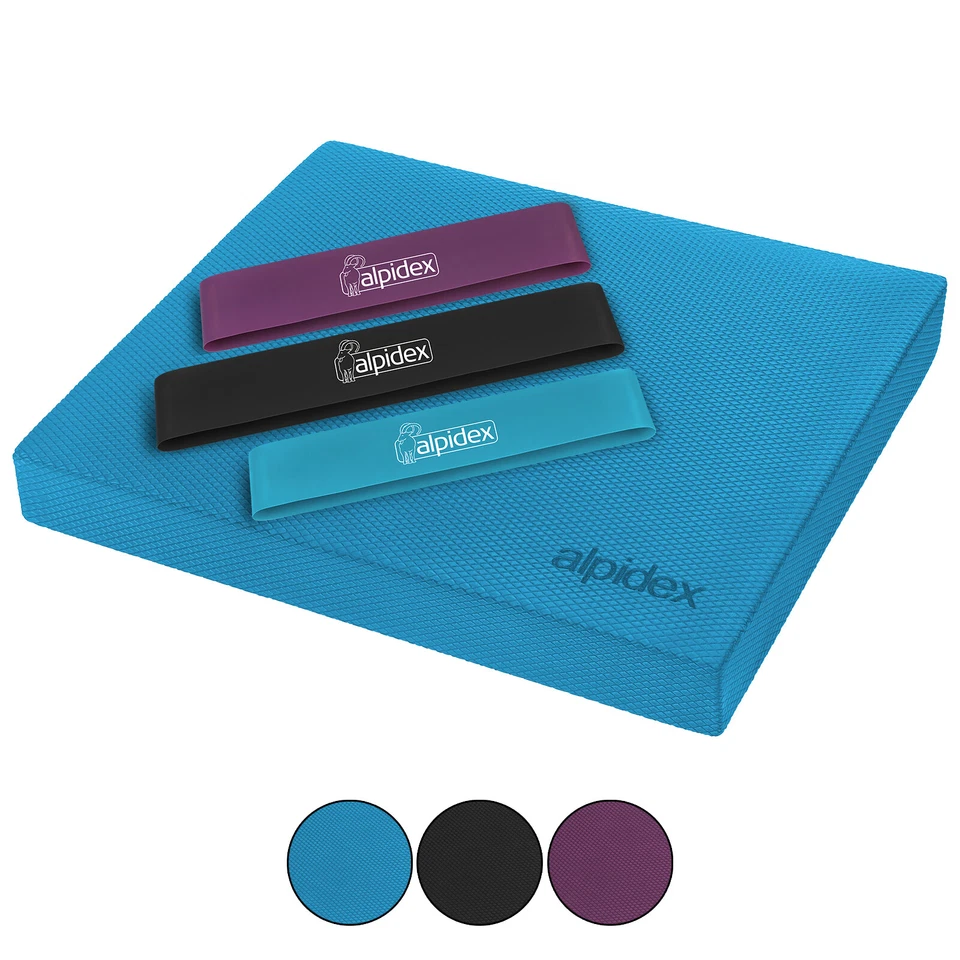 ALPIDEX Balance Pad Kissen Gymnastik Gleichgewicht Fitness Physiotherapie Koordination