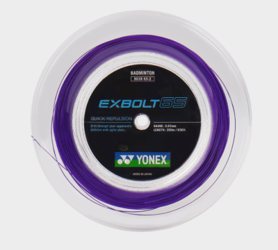 Exbolt YONEX 65　100m EXBOLT YONEX 65 22gauge 0.65mm String Racquet Racket Badminton ガット