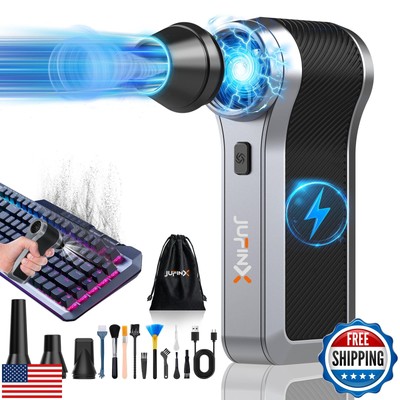 Electric Air Duster - 130,000 RPM Cordless Blower For PC, Electronics & Car Cleaning