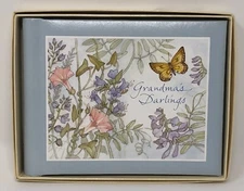 1982 Hallmark Grandma's Darlings Brag Book Photo Album Holds 20, 3 1/2" x 5" Box