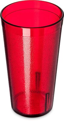 Carlisle 521610 16 oz. Tumbler, Ruby
