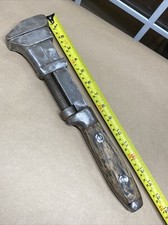 VINTAGE / ANTIQUE HSB & CO REVONOC MONKEY WRENCH 15", MADE IN THE USA