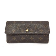 Louis Vuitton M61215 Monogram International Trifold Long Wallet 