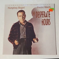 Sealed The Desperate Hours Remastered Laserdisc Movie Humphrey Bogart