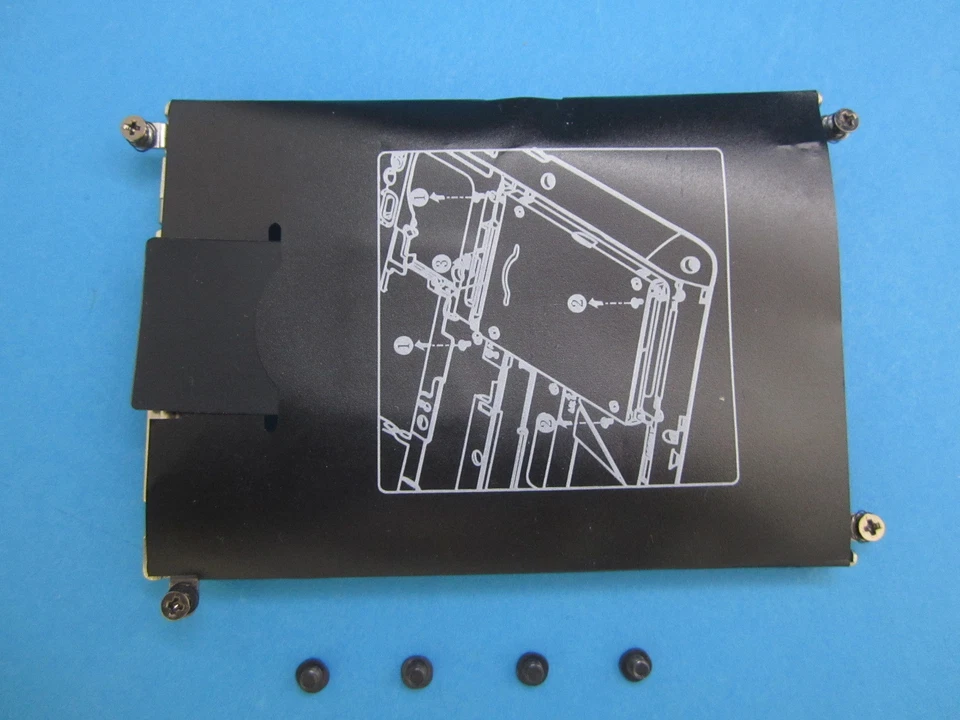 Festplattenrahmen Caddy HP EliteBook 820 720 725 G1 G2+ 8 Schrauben - Bild 3 von 3