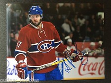 Montreal Canadiens Alexander Radulov Signed Autographed 11x14 Photo COA
