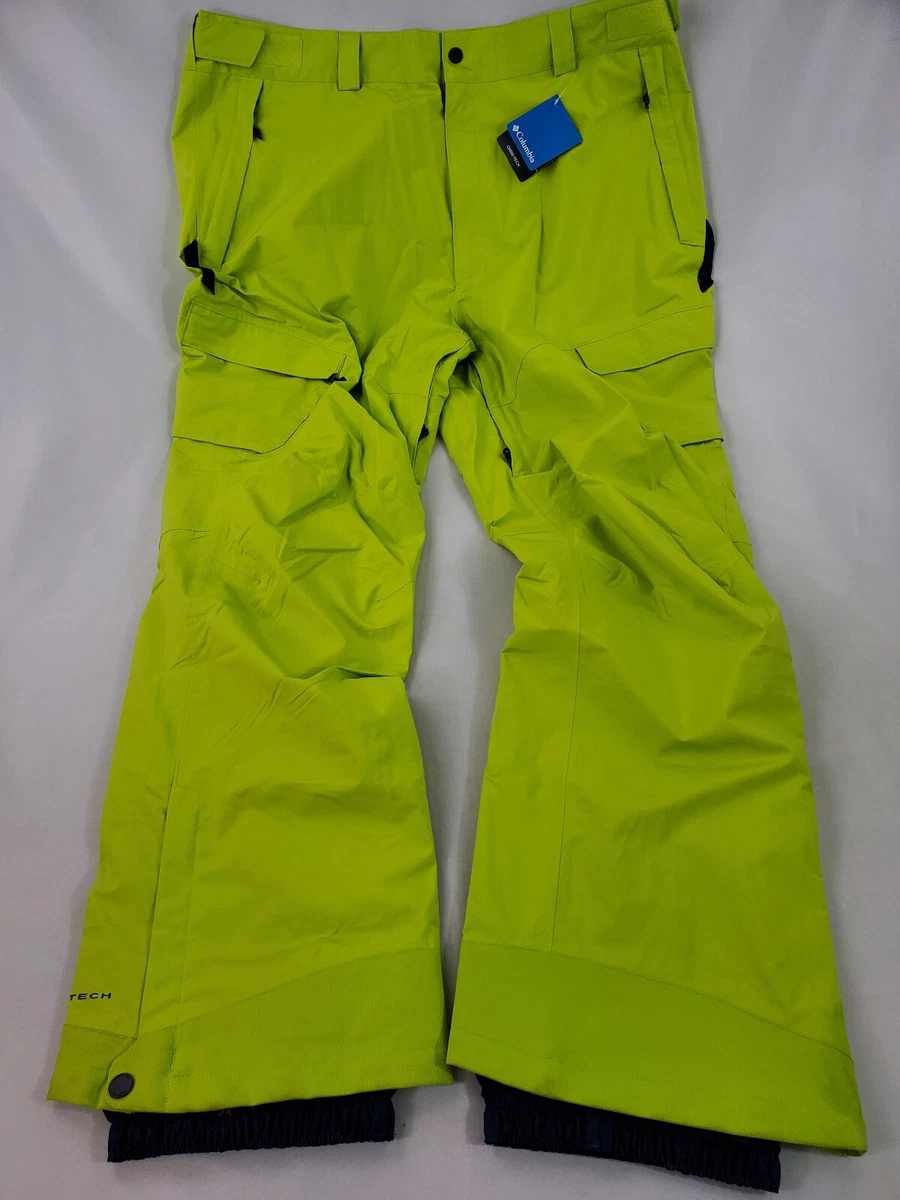 Neon ski pants mens clearance