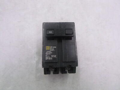 Square D DP-4075 Circuit Breaker 40A Type HOM 120/240V 10kA