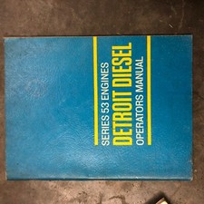 Gm 53 Detroit Operators Manual Diesel Engine General Motors 53