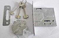 Border-Mini Hochsicherheits-Riegel TüRschloss FüR HaustüR Mit 3 SchlüSseln