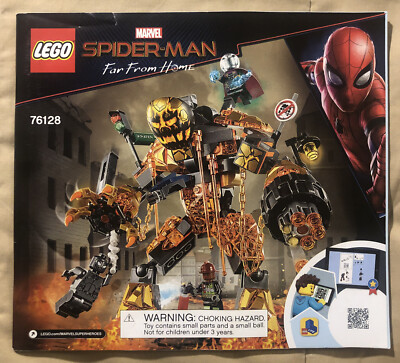 LEGO 76128 Marvel Spiderman Far From Home Instruction Manual Book Only |  eBay