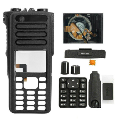Replacement Housing Case With Speaker For XPR7550 DGP8550 Radio Black