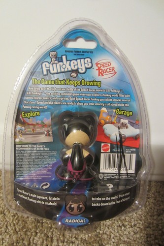 UB Funkeys SPEED RACER Rare TRIXIE Mattel - Picture 2 of 2