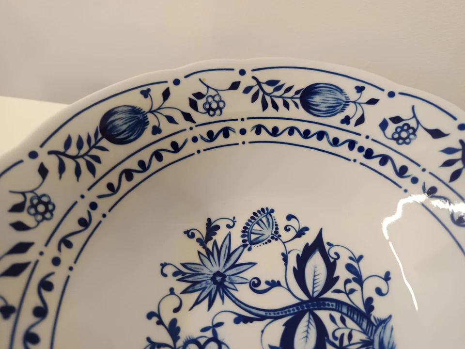 * KAHLA Zwiebelmuster große Salat Schale Servierplatte TOP - Bild 3 von 4
