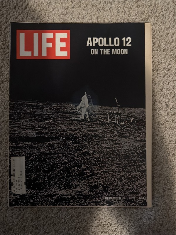 December 12 1969 Apollo On The Moon LIFE Magazine Very Good Condition