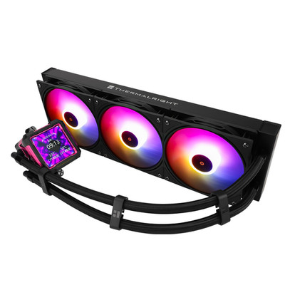 FW PRO 360 ARGB RB CPU AIO Cooler,Computer Water Cooler System,Ips LCD Screen wi