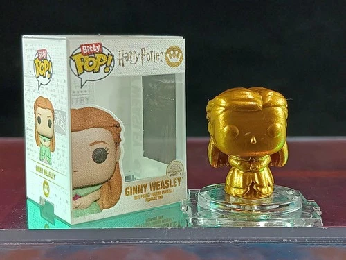 Bitty Pop! GOLD GINNY WEASLEY Funko 1" Figure Harry Potter