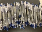 Pentel Blue RSVP Ballpoint Pen, (1.0mm) Med Line, Blue Ink, 72-CT Pack