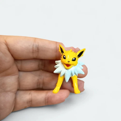 TOMY Pokemon JOLTEON 1.5" Mini Figure CGTSJ Nintendo Vintage Toy Collectible