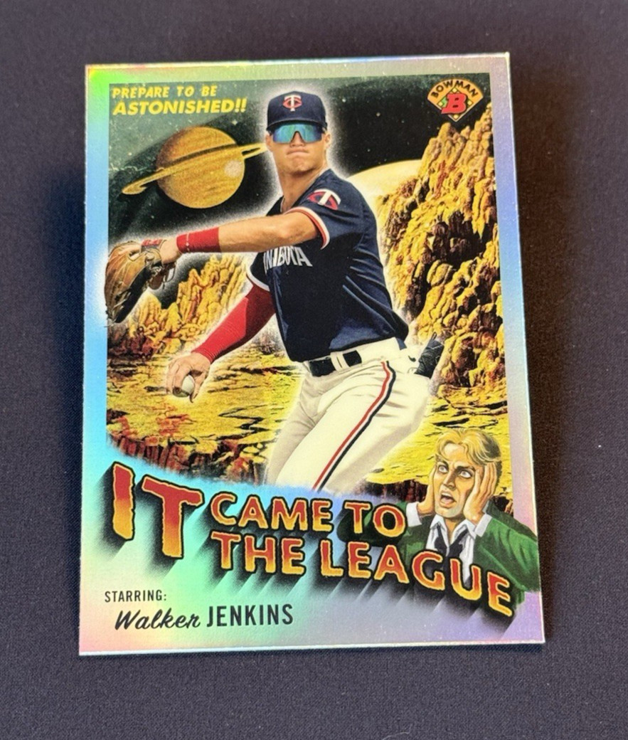 2024 Bowman Chrome It Came to the League Twins Walker Jenkins #IT-14