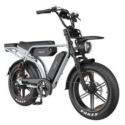 Pixar M9 20*4 Zoll Elektrofahrrad 48V 35Ah Akku E-Mountainbike Shimano 7 Gänge
