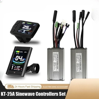 Ebike Controller 500W/750W Electric Bike Sinewave Controller 25A Match Display 