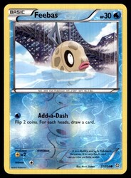 Feebas 27/124 Dragons Exalted Reverse Holo Common