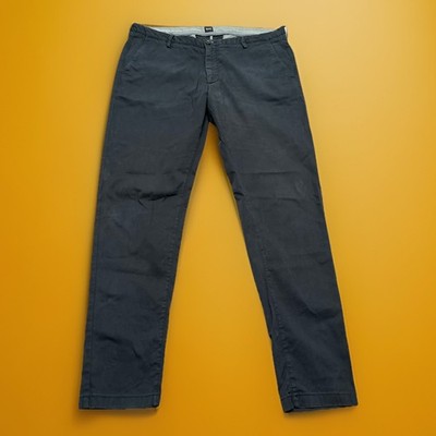 Hugo Boss Rice3-D CHINO Jeans Herren Blau W36  #X10-5