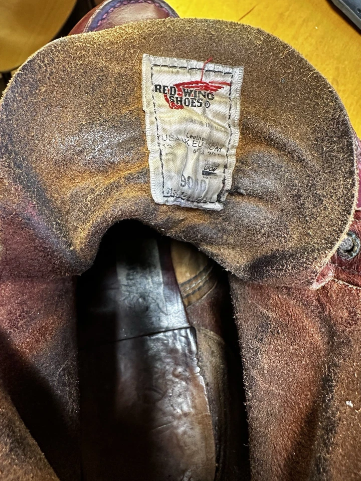 Vintage Custom Red Wing 3101 1 de 1. Reconstrucción completa talla 12. Absolutamente precioso. Foto 3 de 4