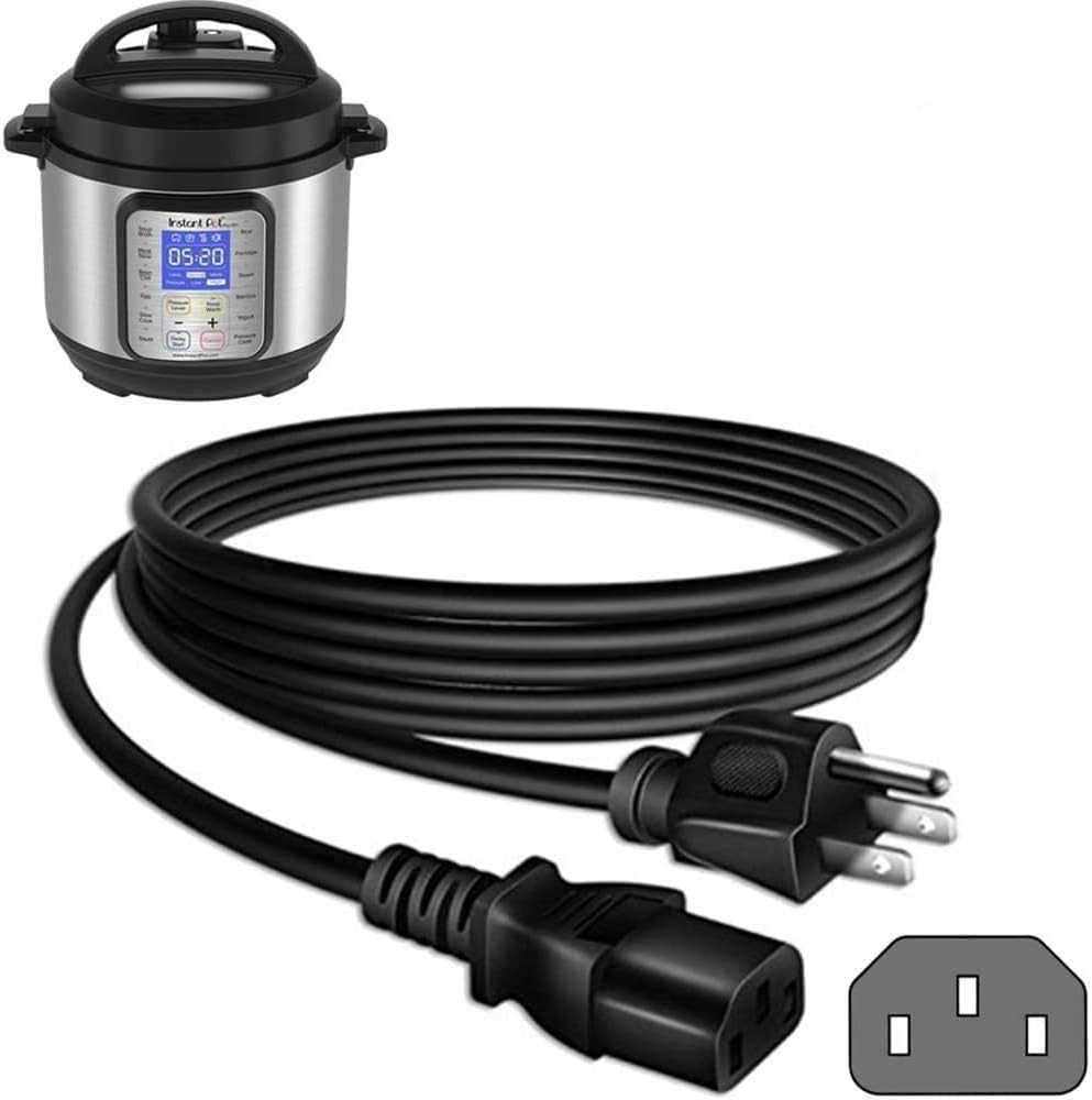 Original Power Cord Compatible for Instant Pot Electric Pres