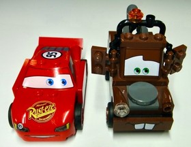 LEGO Cars: (8201) Radiator Springs Classic Mater & (8200) Lightning McQueen