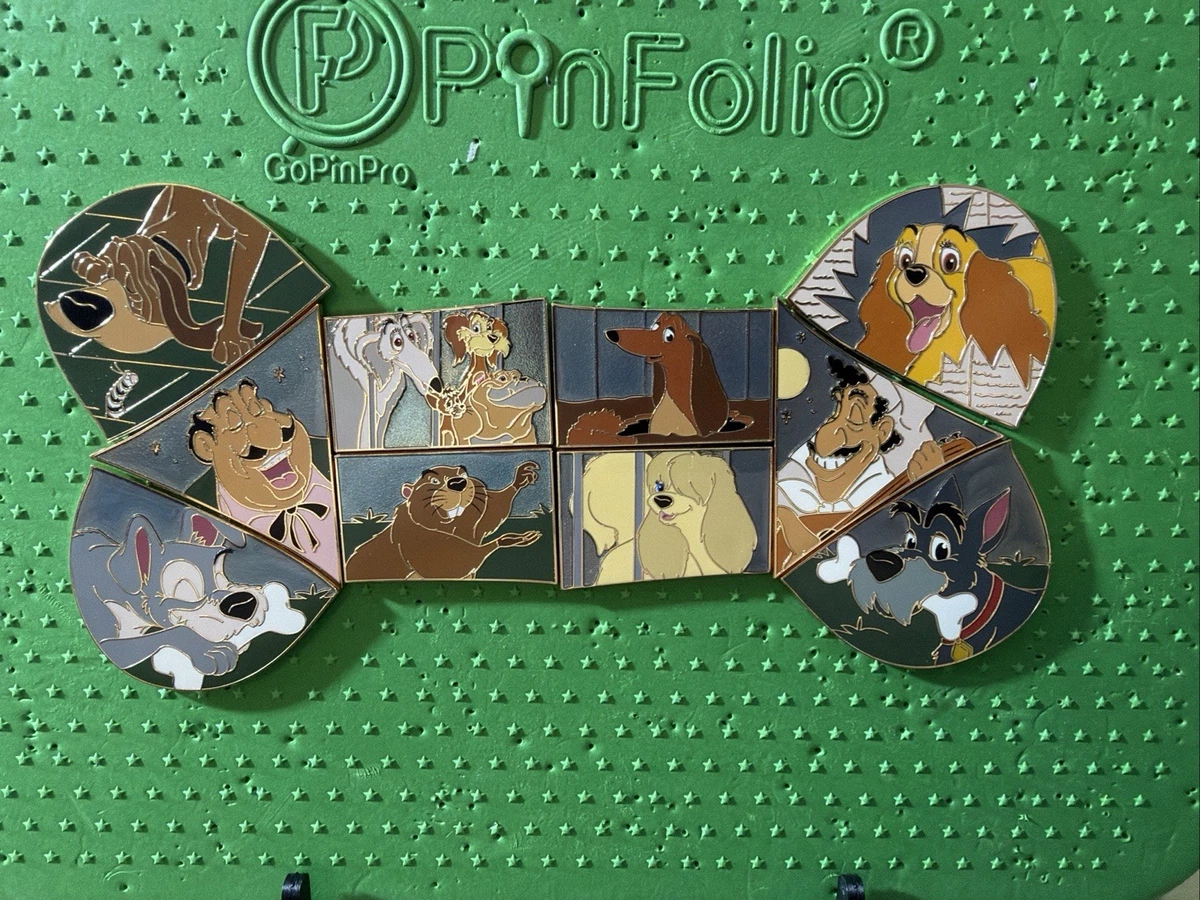 Lady & the Tramp Contemporary Disney Pins, Patches & Buttons (1968