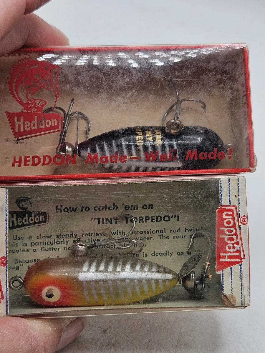 Heddon Vintage Fishing Lures with Original Box for sale | eBay