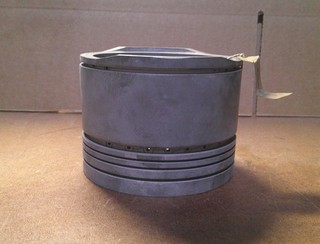 PRATT & WHITNEY PISTON P/N 106176 AS REMOVED