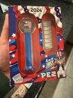 2024 4th of July PEZ Dispenser PAMP w/ 30g .9999 Silver Wafer Bars Package Wear