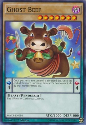 Ghost Beef - MACR-EN096 - Common - 1st Edition - Heavily Played