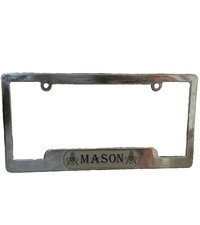 Masonic Mason Car Metal License Plate Frame Personalized Car Tag Holder Cover Masonic Mason Car Metal License Plate Frame Personalized Car Tag Holder Cover