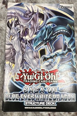 yugioh structure deck saga of blue eyes white dragon sealed New Yu-Gi-Oh! TCG: The Blue-Eyes Structure Deck (Factory Sealed, English, 2022 Konami) Deck Build Feel the surge as you wield Blue Konami Yu-Gi-Oh Saga of Blue-Eyes