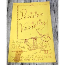 Parisian Varieties 7th Spring Music Festival Glee Club Strawbridge & Clothier