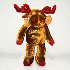 VGUC-18” Dan Dee Chocolate Moose Plush Stuffed Animal Toy