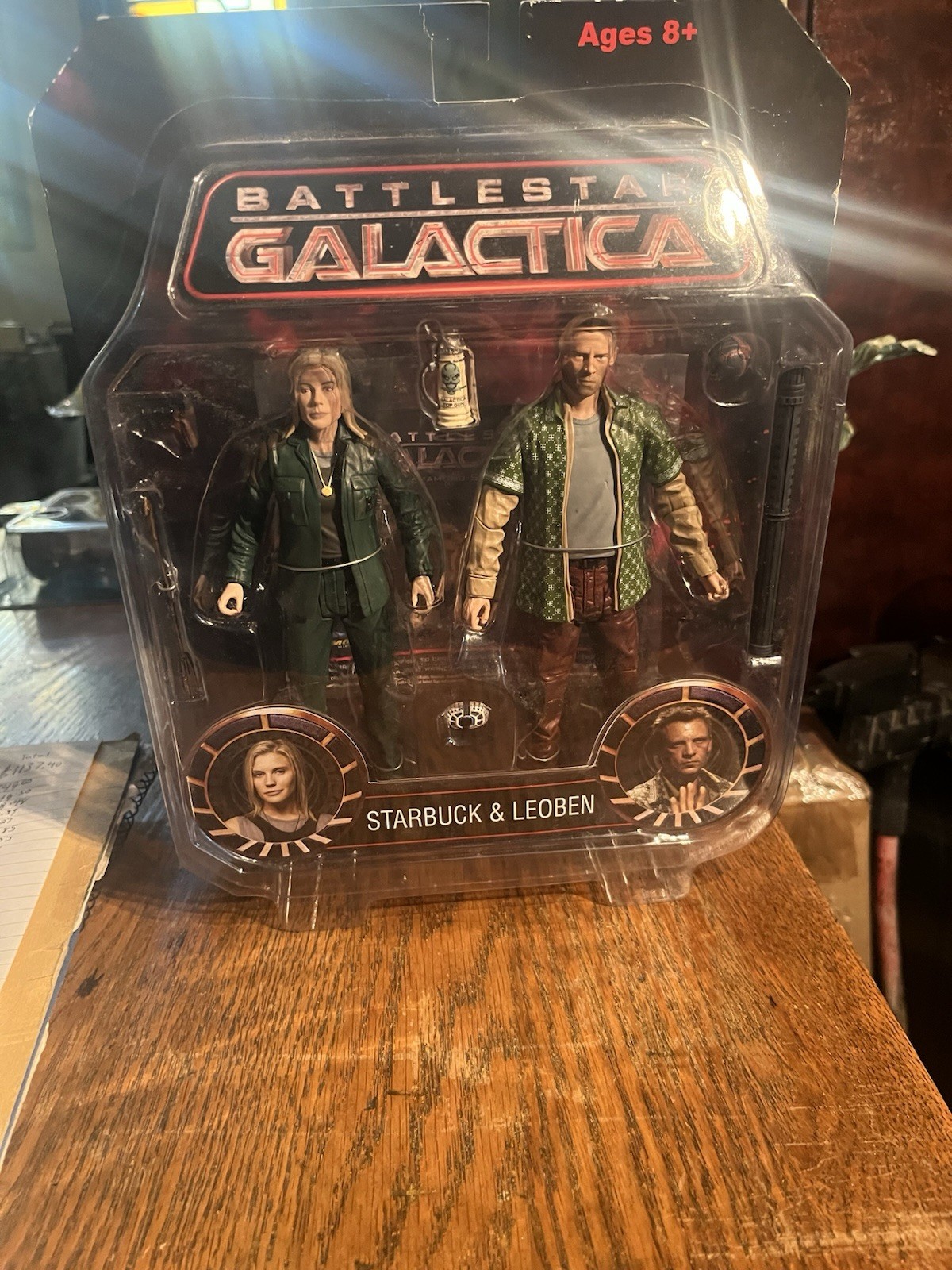 BattleStar Galactica Diamond Select toys Starbuck and Leoben