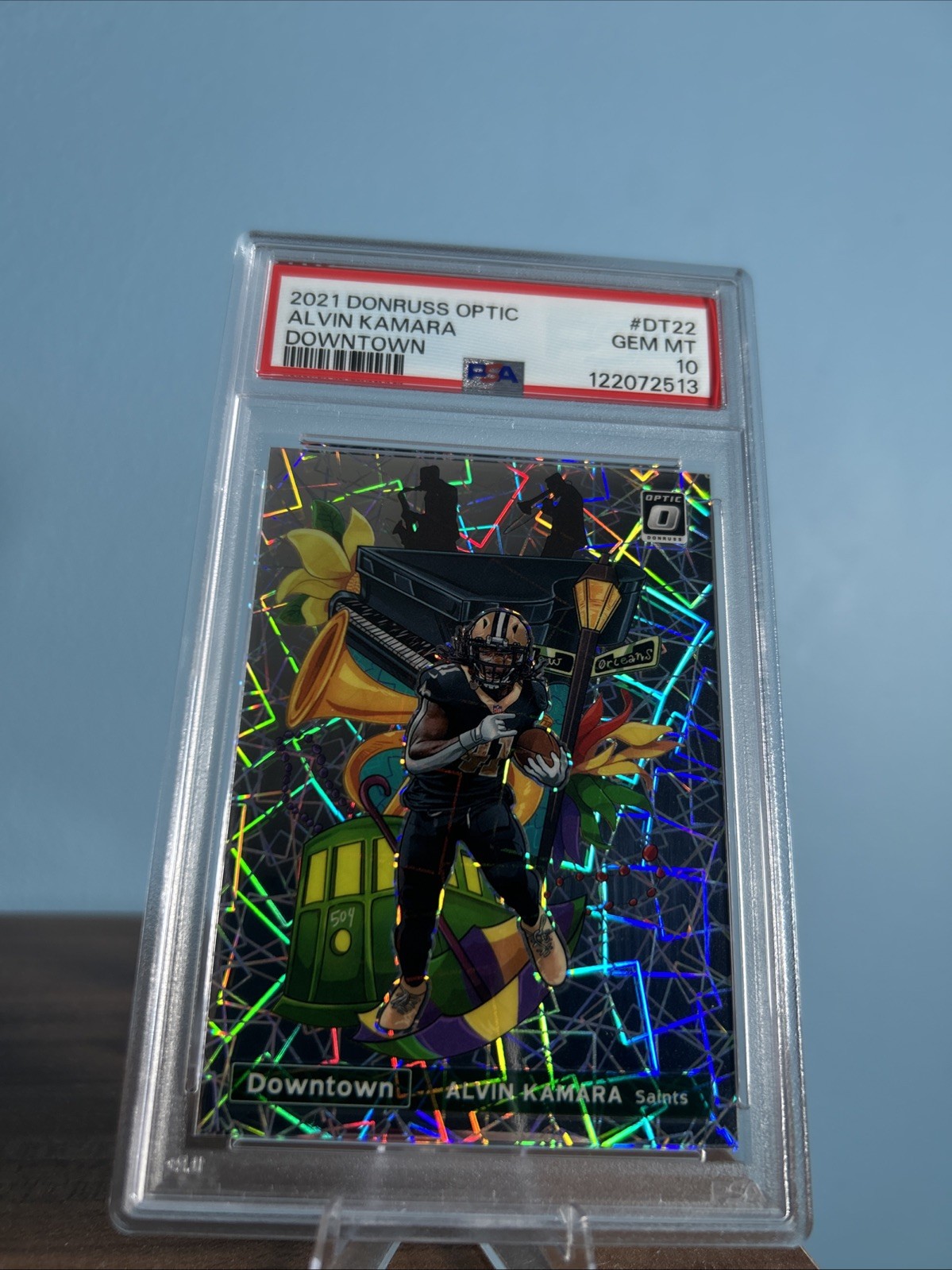 2021 Panini Donruss Optic - Downtown Alvin Kamara #DT-22