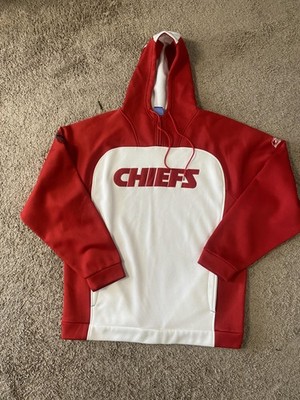 Kansas City Chiefs Hoodie Mens XL Red NFL Football Pullover Reebok Sweatshirt