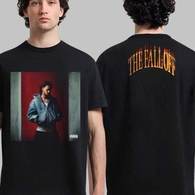 J Cole The Fall Off CD Cover Photo With Logo Two Sided T-Shirt | eBay