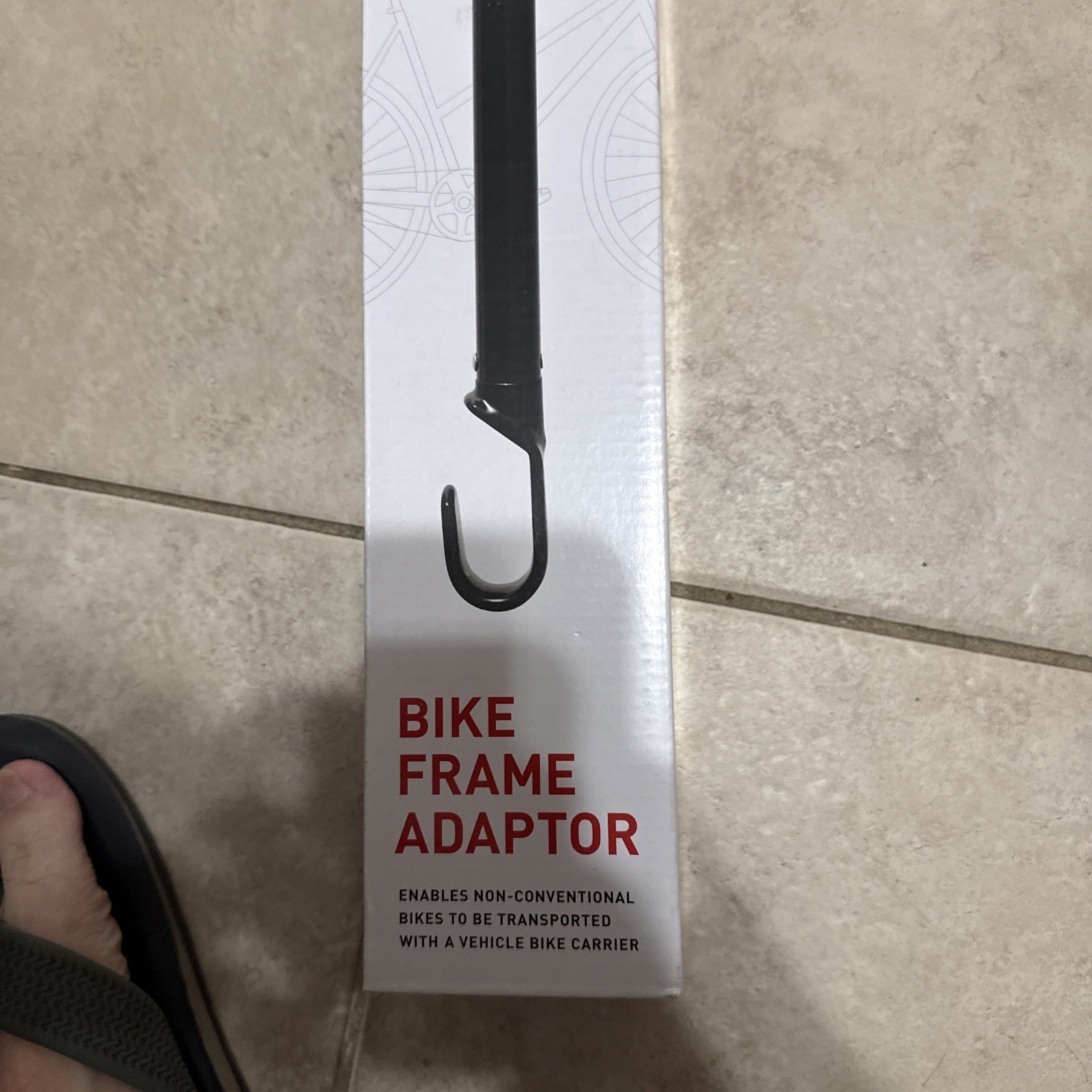 Allen Sports 900B Top Tube Bike Frame Adapter Bar - Non-Conventional Frame -New