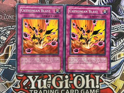 2x Chthonian Blast 2x*** DP2-EN028 | Common Unlimited Ed | YuGiOh! NM | eBay 2x Chthonian Blast 2x*** DP2-EN028 | Common Unlimited Ed | YuGiOh! NM | eBay