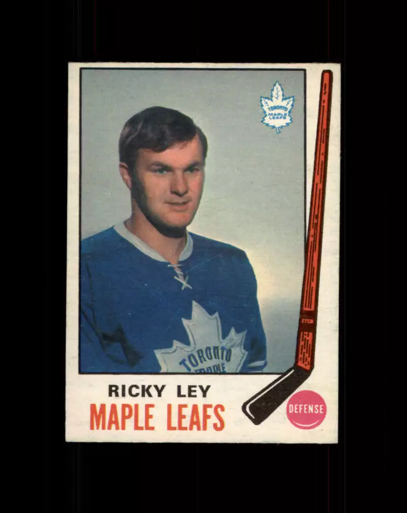 1969 O-Pee-Chee Hockey #183 Rick Ley RC RC  STARX 6.5 EX/MT+  (CS132542)