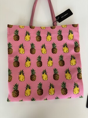 100% Authentic Dolce And Gabbana Pineapple Tote (no Dust Bag Or