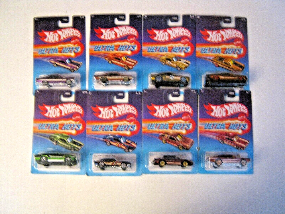 Hot Wheels Ultra Hots HDG52-D510 Complete Set of 8