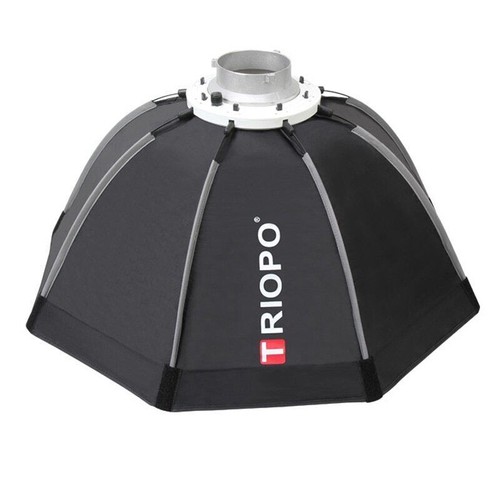 Triopo Softbox K2-90cm Bowens Mount Speedlite Portable Octagon Softbox+Honeycomb - Foto 2 di 7